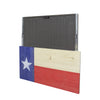 Texas Flag Concealment Cabinet - RWB